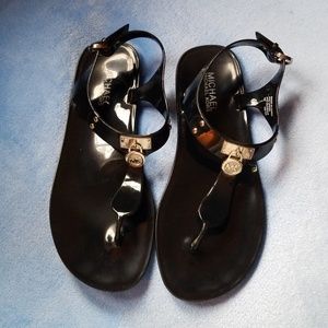 Michael Kors black sandals